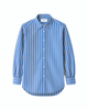 Hepburn Long Sleeve Shirt - Blue Stripe