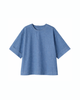 Grace Woven T-Shirt - Denim