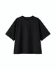 Grace Woven T-Shirt - Black
